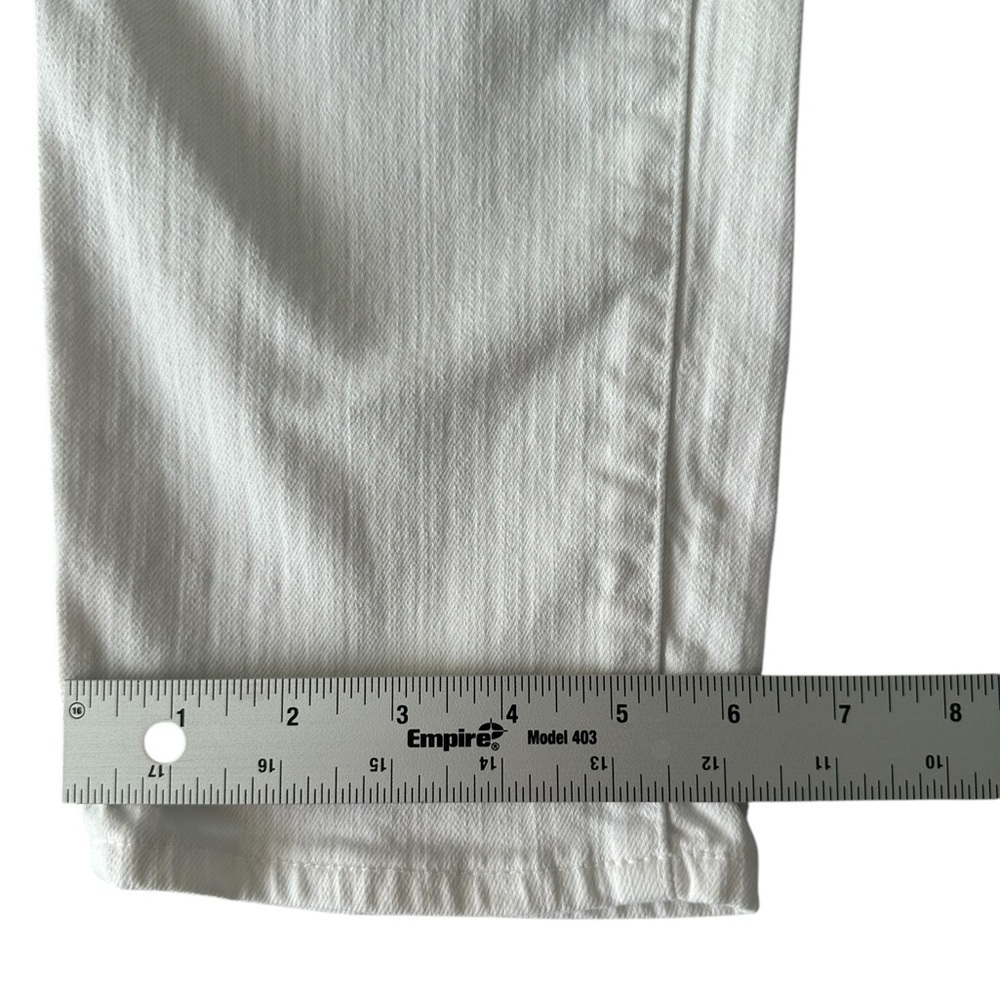 Lucky Brand midrise Charlie Capri white jeans size 10/30 - Picture 3 of 16